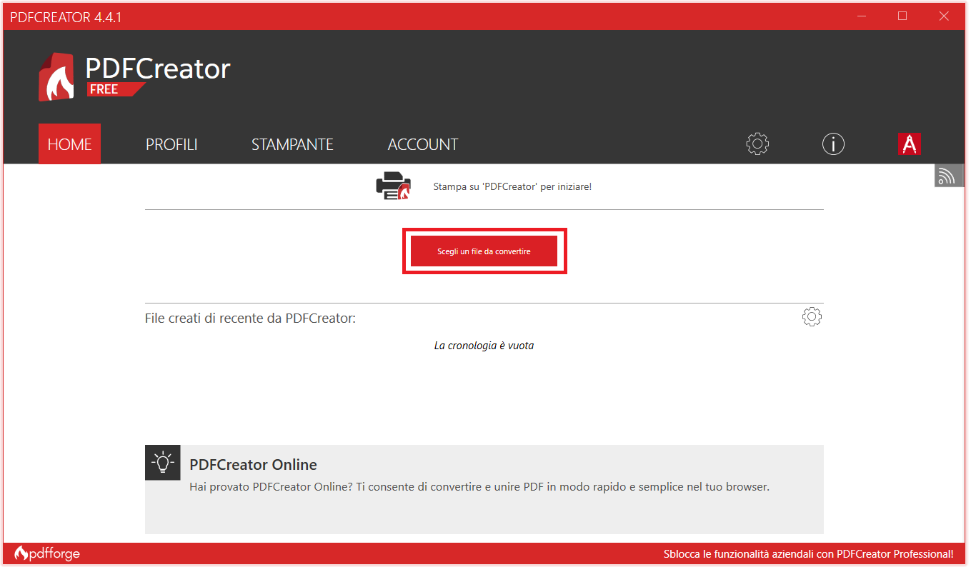 Come faccio a salvare un file in formato PDF/A con PDFCreator? - Comune ...